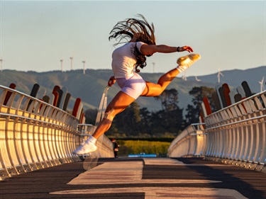 Aly Viliamu’s skipping is showcasing Palmy and inspiring audiences