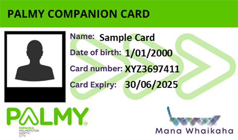 Digital ID card with a head and shoulders photo, date of birth and the year the card is valid.